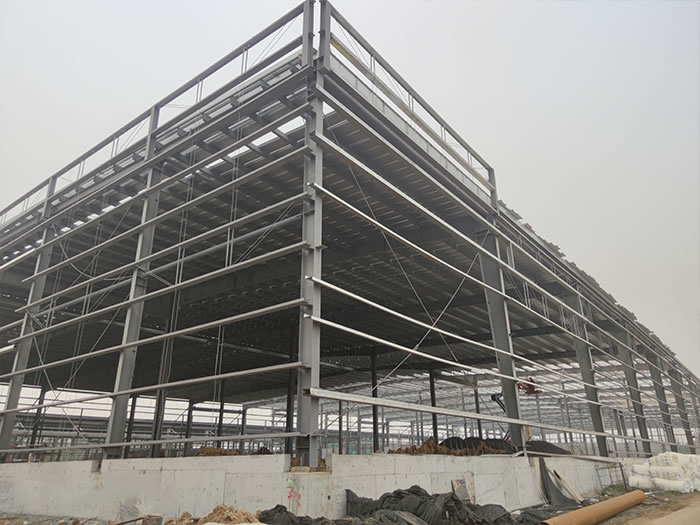 东阳钢结构厂房网架工程